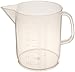 United Scientific™ Polypropylene Pitchers 81123 | Polypropylene Short Form Pitchers | 2000ml Capacity | 50ml Graduations| Beakers with handle spout | 2000mL (Pack of 6)