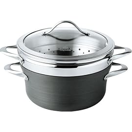 Calphalon コンテンポラリー ノンスティックIH スチーマー付き両手鍋 25cm JRL8704-2SIH