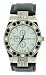 Citron Ladies Stone Set Fashion Watch with White dial and Black Strap