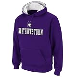 Northwestern Wildcats Purple Sentinel Pullover Hoodie Sweatshirt