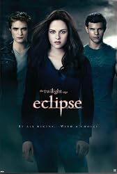 Twilight Eclipse Movie (Edward, Bella, Jacob) Poster Print - 24" X 36"