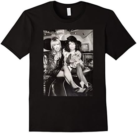 Men's Patsy Stone and Eddie tshirt Large Black