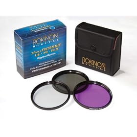 Rokinon FK43 43mm 3 Piece Filter Kit (UV - PL - FLD)