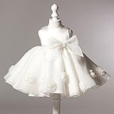 （シモンヌ）SIMONNE ベビー キッズ プリンセス ドレス ティアラ セット フォーマル 子供 ワンピース (04:ホワイト90)