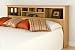 Prepac Storage Headboard - Maple (King)