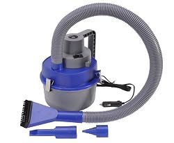 12 V Auto Wet & Dry Canister Vacuum Cleaner - Blue