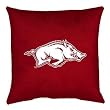 Arkansas Razorbacks Locker Room Pillow (18x18) NCAA
