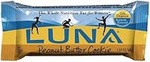 Luna Bars, Peanut Butter Cookie, 1.69-Ounce Bars (Pack of 15)