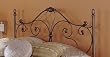 Aynsley King Size Headboard In Pumice/Gold Bullion Finish By Fashion Bed Group