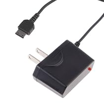 Wireless Technologies Ultra Slim Travel Charger for Samsung M300, M510, M520, T409, T729 [Retail Packaging]
