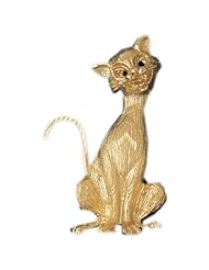 CleverEves 14K Gold Pendant Cat 16 - Gram(s)