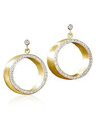 Alex Woo "Eve" Diamond and Gold Earrings