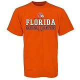Florida Gators 2006 National Champions Orange Champions Short Sleeve Tee