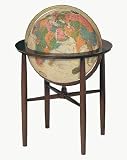 Replogle Globes Illuminated Austin Globe, Antique Ocean, 16-Inch Diameter