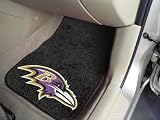 Baltimore Ravens Car Mats - 2 Piece