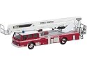 Diecast Model Dennis F125 Simon Snorkel Bedfordshire Fire Service in Red