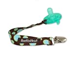 Booginhead PaciGrip Pacifier Holder, Blue Bubble