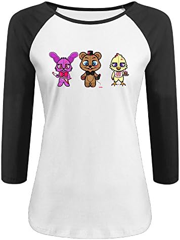 Clothing JerseyÂ Baseball Women Five Nights At Freddy's 2016 New Black Baseball Uniform
