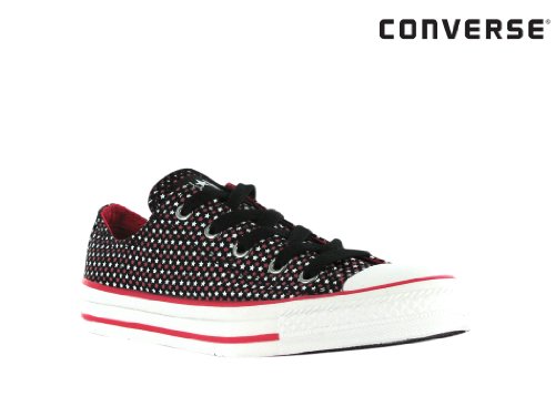 Converse Girl's Chuck Taylor All Star Ox Black/Pink