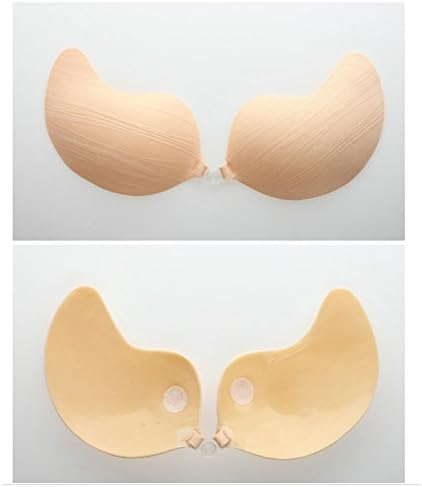 Women's Strapless Backless Self Adhesive Invisible Push-up Wing Bra Breast Pad
