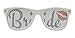 Agimini Classic Wayfarer Wedding Sunglasses - Bride & Groom