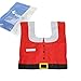 EUBEST New HOT Happy Santa Toilet Seat Cover and Rug Bathroom Set for Christmas Decoration