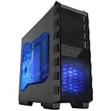 HeidePC®Gaming PC - New Hammer PC II - Next generation Sandy Bridge 1155 (Intel Quad Core i7-2700K with an open multiplier (4x 3.5) and 4 x 3.9 GHz in turbo boost) Tower Cooler Scythe Mugen 3, ASUS Z68A-GD80 (G3), 8GB DDR3, Nvidia Geforce GTX 590 3 GB, 1 TB HDD SATTAIII 6GB / s, 24x DVD ± RW burner with Lightscribe, Xilence 700W 80 + very quiet, Raidmax Midi Tower ALTAS