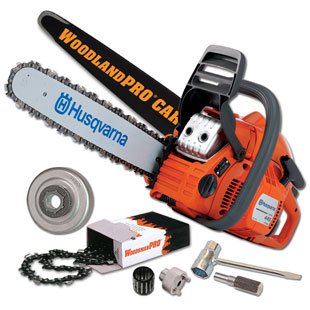 Husqvarna 445 Chainsaw Carving Package