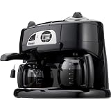 DeLonghi BCO120T Coffee Maker, Espresso Combo