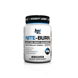 BPI Sports Nite Burn Capsules, 30 Count