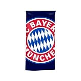 FC Bayern München Fanartikel Badetuch Wappen XXL 152x76 cm