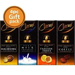 Caoni Chocolate Exotic 4 Pc Gift Pack