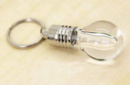Red Luminous Bulb Model Storage 4GB - 32GB USB 2.0 Flash Drive Memory Stick Pen Drive (8GB)
