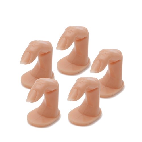 5 x Practice Finger for Acrylic, Gel & Nail Art