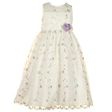 Little Girls LAVENDER Flower Girl Dress Special Occasion SOPHIAS STYLE 2T-7