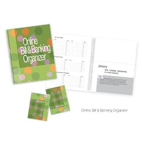 ONLINE BANKING ORGANIZER bill pay monthly record book