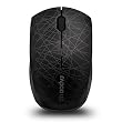 Rapoo 3300P Interference-free 5.8GHz Super-mini Wireless 1000 DPI Optical Mouse (Black)