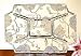VISCOUNT10 GLASS SECTIONAL PLATE - VISCOUNT COLLECTION 15 X 10 GLASS SECTIONAL PLATE