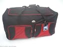 Compass Extra Large 34 Inch Wheeled Holdall - Red/Black