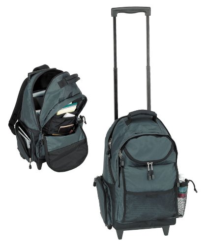 Buy The Element Rolling Computer Backpack w/ Wheels Grey Buy The Element Rolling Computer Backpack w/ Wheels Grey