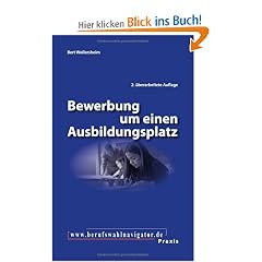Bewerbung um einen Ausbildungsplatz.