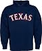 Texas Rangers Dark Royal Signature Hooded Sweatshirt - XX-Large