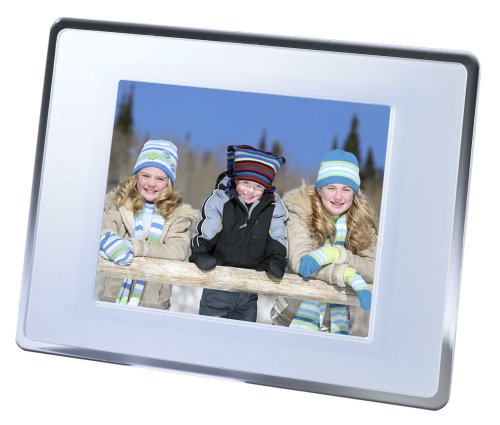 eStarling 8-Inch Digital Wireless Picture Frame (White)