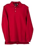 adidas Mens ClimaLite Long-Sleeve Reflex Pique Polo (A56)