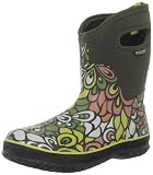  Bogs Women's Classic Mid Vintage Waterproof Boot - Olive Multi 