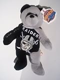 Oakland Raiders Big Logo 8 inch NFL plush collectors bear