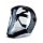 Uvex S8510 Bionic Shield, Black Matte Face Shield, Clear Polycarbonate Anti-Fog/Hardcoat Lens