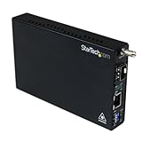 StarTech.com Gigabit Ethernet Fiber Media Converter with Open SFP Slot (ET91000SFP2)