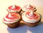 Frostines Edibles Gift Box of 9 Fresh Baked Gourmet Cherry Cherry Cupcakes