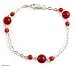 Carnelian bracelet, 'Three Worlds'